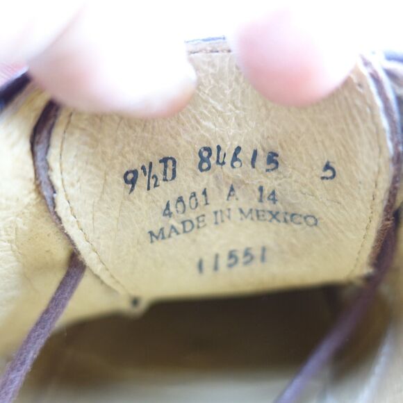 FRYE Men James Oxfords Size 9.5 D Brown Leather Dress Shoes 84615 main image 7
